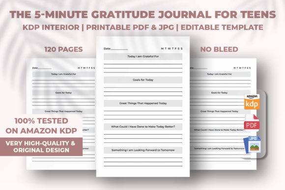 Download The 5-Minute Gratitude Journal for Teens - Gratitude journal for teens Collection