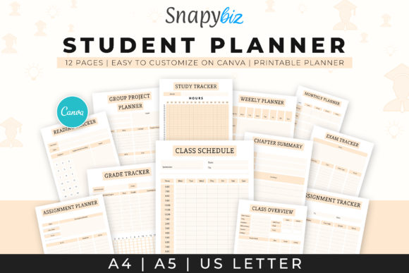 Download Student Planner | Printable - Student planner Collection