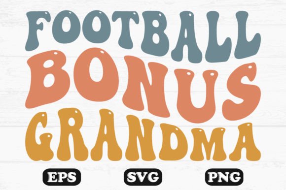 Download Football Bonus Grandma Retro Svg Designs - Premium Resources