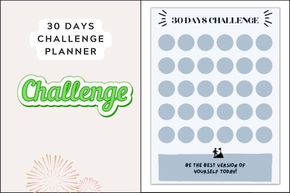 Download 30 Days Challenge Planner - 30 days challenge Collection